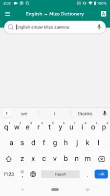 Eng-Mizo Dictionary android App screenshot 6